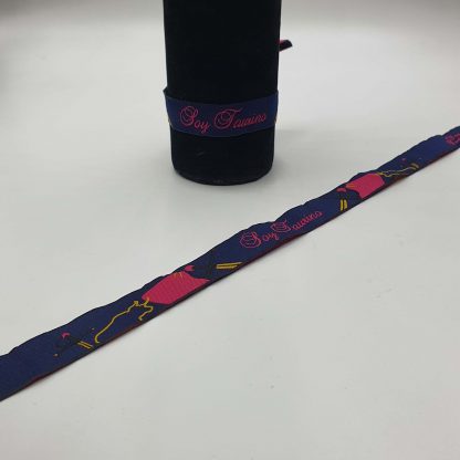 Pulseira Bordadas "Soy Taurino" azul