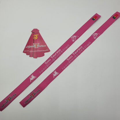 Pulseira Bordada Sou Taurino ferros