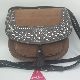 Bolsa senhora picado oval