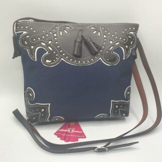 Bandolera lona picado