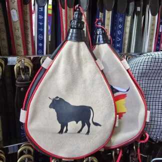 Bota de Vinho 1L. decorada